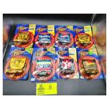GROUP OF 8 WINNERS CIRCLE 1/64 IN SCALE, NASCAR CO