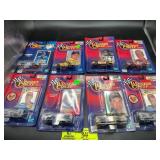GROUP OF 8 WINNERS CIRCLE 1/64 IN SCALE, NASCAR CO