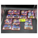 GROUP OF 8 HOT WHEELS PRO RACING 1/64 IN SCALE NAS