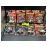 GROUP OF 8 RACING CHAMPIONS 1/64 SCALE DIE CAST RE