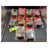 GROUP OF 10 RACING CHAMPIONS 1/64 IN SCALE STOCK C