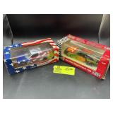 PAIR OF REVELL 1/24 SCALE DIE-CAST REPLICAS, NO 28