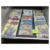 GROUP OF MARVEL COMICS, QUICKSILVER, WILLOW, SUPER