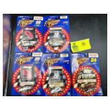 GROUP OF 5 WINNERS CIRCLE 1/64 IN SCALE, NASCAR CO