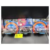 GROUP OF 3 WINNERS CIRCLE 1/64 IN SCALE, NASCAR CO