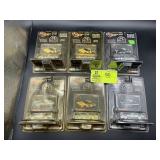 GROUP OF 6 WINNERS CIRCLE 1/64 IN SCALE, NASCAR CO
