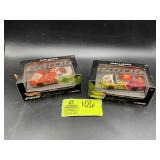 PAIR OF TEAM HOT WHEELS PRO RACING 1/43 IN SCALE D