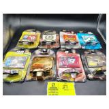 GROUP OF 8 WINNERS CIRCLE 1/64 IN SCALE, NASCAR CO