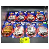 GROUP OF 8 WINNERS CIRCLE 1/64 IN SCALE, NASCAR CO