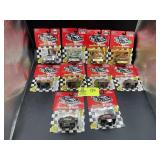 GROUP OF 10 RACING CHAMPIONS 1/64 SCALE DIE CAST R