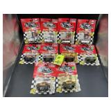 GROUP OF 10 RACING CHAMPIONS 1/64 SCALE DIE CAST R