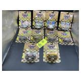 GROUP OF 10 RACING CHAMPIONS 1/64 SCALE DIE CAST R