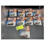 GROUP OF 9 HOT WHEELS RACING 1/64 IN SCALE METAL A