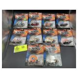 GROUP OF 10 HOT WHEELS RACING 1/64 IN SCALE METAL