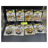 GROUP OF 8 RACING CHAMPIONS 1/64 SCALE DIE CAST RE