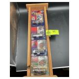 GROUP OF 4 WINNERS CIRCLE 1/64 IN SCALE, NASCAR CO