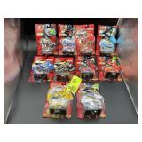 GROUP OF 10 RACING CHAMPIONS 1/64 SCALE DIE CAST R