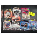 GROUP OF 8 WINNERS CIRCLE 1/64 IN SCALE, NASCAR CO