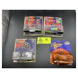 GROUP OF 4 WINNERS CIRCLE DOUBLE PLATINUM 1/43 IN