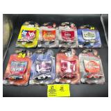 GROUP OF 8 WINNERS CIRCLE 1/64 IN SCALE, NASCAR CO