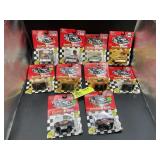 GROUP OF 10 RACING CHAMPIONS 1/64 SCALE DIE CAST R