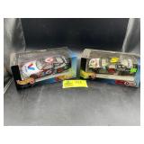 PAIR OF HOT WHEELS RACING 1/24 IN SCALE DIECAST RA