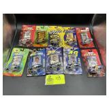 GROUP OF 10 RACING CHAMPIONS 1/64 IN SCALE STOCK C