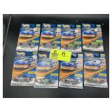 GROUP OF 8 HOT WHEELS RACING 1/64 IN SCALE NASCAR