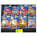 GROUP OF 8 WINNERS CIRCLE 1/64 IN SCALE, NASCAR CO