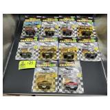 GROUP OF 10 RACING CHAMPIONS 1/64 IN SCALE STOCK C