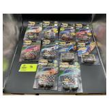 GROUP OF 10 HOT WHEELS PRO RACING 1/64 IN SCALE ME
