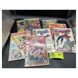 GROUP OF MARVEL COMICS, WEB OF SPIDER-MAN, SPIDER