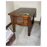 ONE DRAWER NIGHT STAND, 21 IN X 26 IN X 22 IN