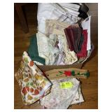 GROUP OF TABLE CLOTHS AND PLACE MATS