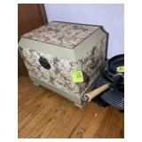 DECORATIVE STORAGE BOX, 20 IN X 15 IN X 18 IN