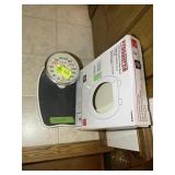 TAYLOR PROFESSIONAL SCALE AND ELONGATED TOILET SEA