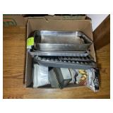 GROUP OF MISC BAKING PANS, BROILING PAN, ETC