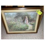 FRAMED AND MATTED PRINT, THROUGH GODS GRACE BY BET