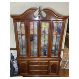 APPEARS TO BE UNIVERSAL FURNITURE, TWO PIECE LIGHT