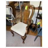 PAIR OF UNIVERSAL FURNITURE CAPTAINS CHAIRS, UPHOL