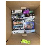 GROUP OF VHS TAPES VARIOUS TITLES