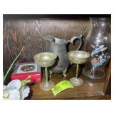 MISC GROUP INCLUDING, COIN CADDY, SILVER PLATED PI