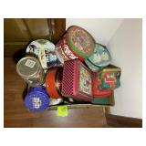 GROUP OF ASSORTED TINS