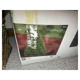 TWO ARTIFICIAL TREES, 6 FT AND 7.5 FT