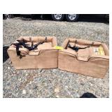 PAIR OF PET BEDS FOR CARS