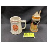 VINTAGE GERMAN BEER STEIN APPROX 9 IN TALL AND UNI