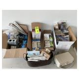 LARGE GROUP OF ELECTRICAL RELATED ITEMS, WATER HEA