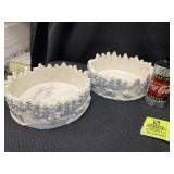 MISC GROUP INCLUDING SNOW BABIES DECORATIVE BOWLS,