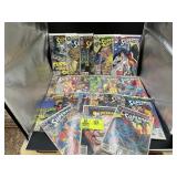 GROUP OF DC COMICS, SUPERMAN THE MAN OF STEEL, SUP