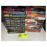GROUP OF DEL REY STAR WARS SOFT BACK BOOKS, CORUSC